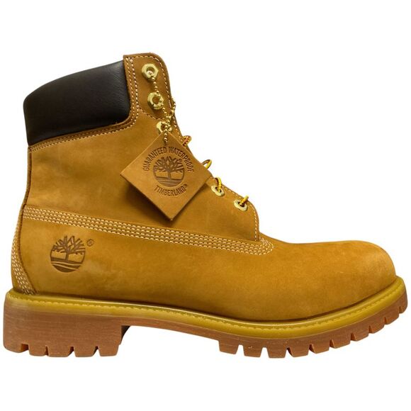 Wheat - Timberland Men's Premium 6' Waterproof Removable Lining Rubber Outsole B - Picture 2 of 6